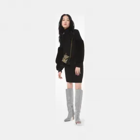 迈克高仕/Michael Kors 女士 毛绒设计长款卫衣裙 MF98Z9RCSN001