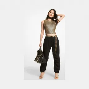 迈克高仕/Michael Kors 阔腿有机弹力棉裤 MH130AV3X6-0001