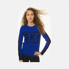 迈克高仕/Michael Kors 女士 Ski 撞色针织卫衣 MH96P5HCHM489