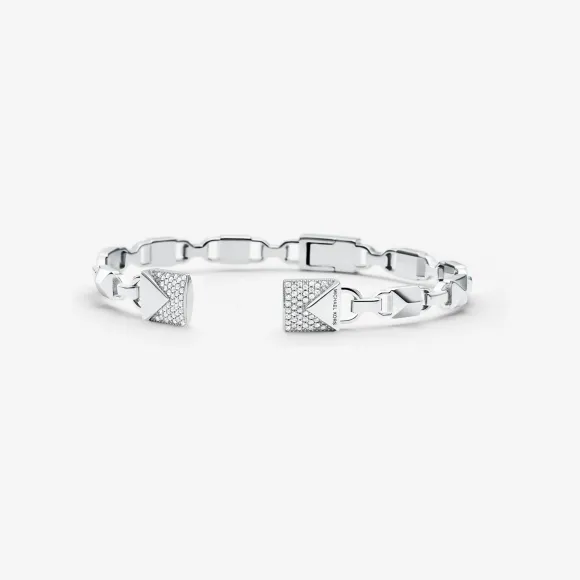 迈克高仕/Michael Kors Mercer Link 链环银色手镯 MKC1009040