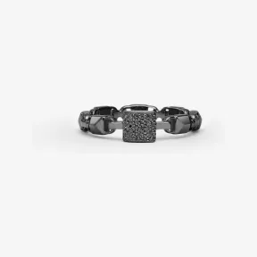 迈克高仕/Michael Kors 女士 Mercer Link 金属色戒指 MKC1027AZ001001