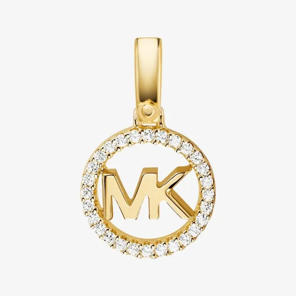 迈克高仕/Michael Kors 品牌 Logo 圆形项链吊坠 MKC1071710