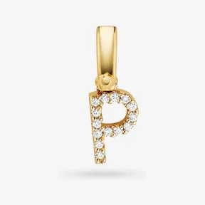 迈克高仕/Michael Kors “P” 字母项链吊坠 MKC1094710