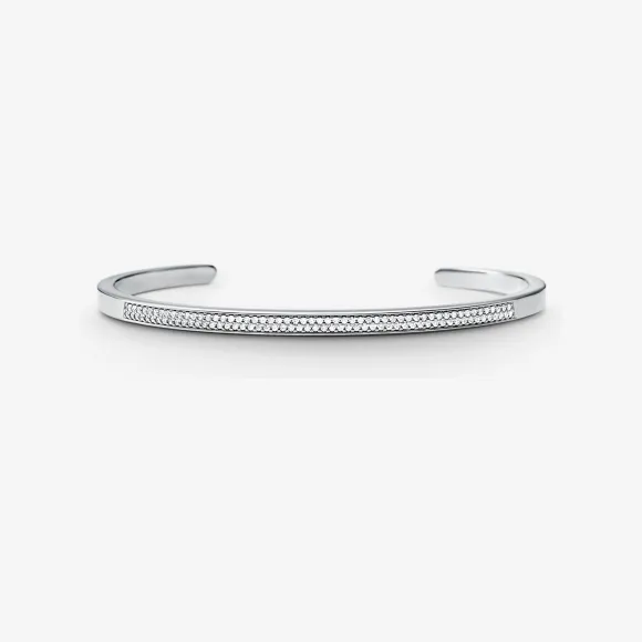 迈克高仕/Michael Kors 银色密镶钻饰手镯 MKC1115040