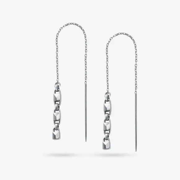 迈克高仕/Michael Kors Mercer Link 银色耳环 MKC1137AA040040