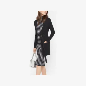 迈克高仕/Michael Kors 长袖束带针织开衫 MS76N7X5ZV001