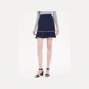 迈克高仕/Michael Kors 荷叶边针织半身裙 MS97EXN5ZV428