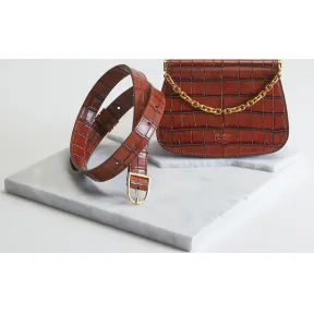 麦丝玛拉/Max Mara 铁锈色 腰包 4516179706006