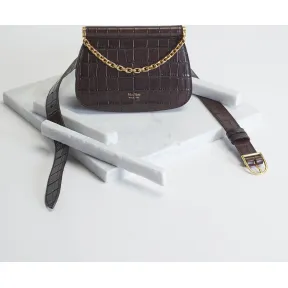 麦丝玛拉/Max Mara aubergine 腰包 4516179706009