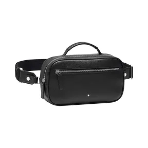 万宝龙/Montblanc 黑色 皮革 腰包 U0116735