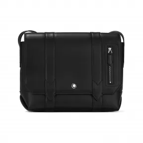 万宝龙/Montblanc MB131793-软皮系列迷你邮差包 经典黑