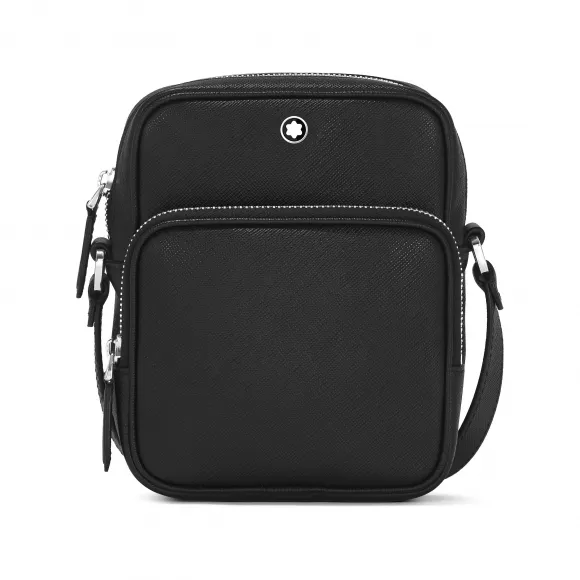 万宝龙/Montblanc MB198165-匠心系列方款邮差包 经典黑