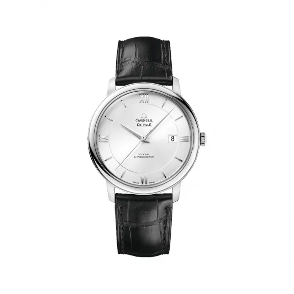 欧米茄/Omega 碟飞系列 皮表带 自动机械 424.13.40.20.02.001