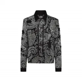 菲利普·普莱因/Philipp Plein 牛仔夹克佩斯利宝石 FACC-MDB0548-PDE004N-0201