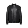 菲利普·普莱因/Philipp Plein 皮革飞行员夹克佩斯利宝石 FACC-MLB1756-PLE010N-02
