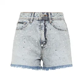 菲利普·普莱因/Philipp Plein 热裤水晶雨 SACC-WDT2266-PDE004N-08FB