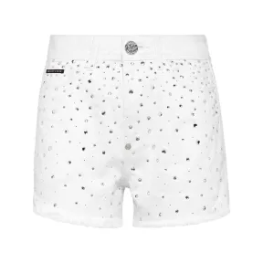 菲利普·普莱因/Philipp Plein 热裤水晶雨 SACC-WDT2267-PDE004N-01SO