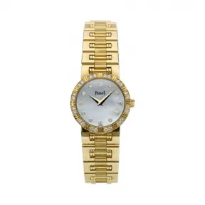 伯爵/Piaget 珠宝腕表系列 石英机芯 18k黄金 女表 G0A02089