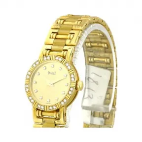 伯爵/Piaget 珠宝腕表系列 石英机芯 18k黄金 女表 G0A20005