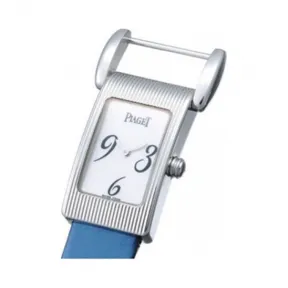 伯爵/Piaget Protocole 系列 石英机芯 18K白金 女表 G0A26002