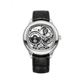 伯爵/Piaget 黑带系列 自动机械 白金 男表 G0A40041
