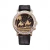 伯爵/Piaget ALTIPLANO系列 手动机械 18k玫瑰金镶钻 男表 G0A40609