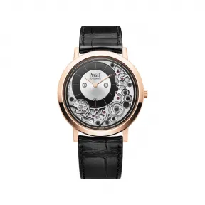 伯爵/Piaget ALTIPLANO系列 自动机械 玫瑰金 男表 G0A43120