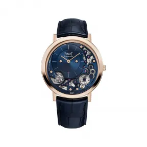 伯爵/Piaget Altiplano系列 玫瑰金超薄自动上链腕表 - 伯爵奢华腕表G0A48125