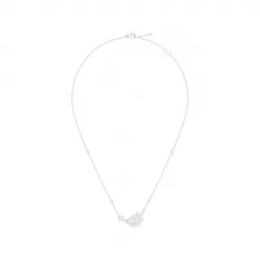 伯爵/Piaget 白金钻石坠饰 - 高级珠宝 G33TR200