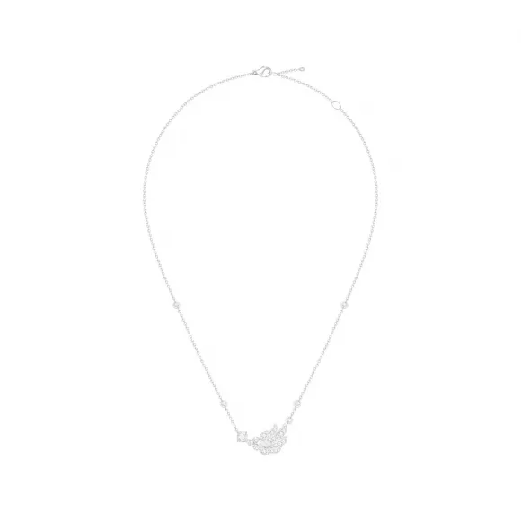 伯爵/Piaget 白金钻石坠饰 - 高级珠宝 G33TR200