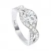 伯爵/Piaget 铂金 钻石 订婚戒指 - 婚礼珠宝 G34L4D00