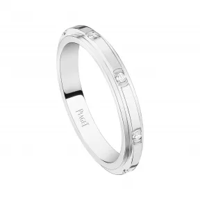 伯爵/Piaget 白金钻石戒指 - Piaget伯爵奢华珠宝G34P4M00