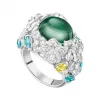 伯爵/Piaget 白金半宝石钻石戒指 - PIAGET伯爵G34UX500