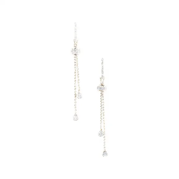 伯爵/Piaget 玫瑰金镶钻耳环 - 高级珠宝G38PZ300