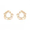 伯爵/Piaget 玫瑰金钻石耳环 - 高级珠宝 G38U0080