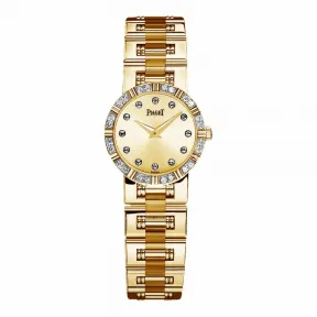 伯爵/Piaget 舞者系列 石英机芯 黄金 女表 GOA02107