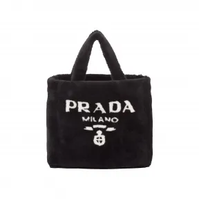 普拉达/Prada 羊皮毛托特包 1BG374-2EC9-F0967-V-MIO