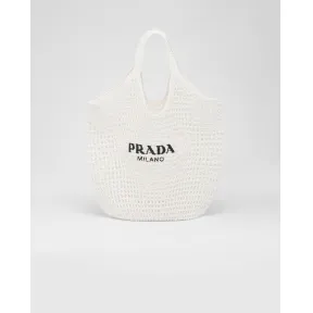 普拉达/Prada 酒椰纤维托特包 1BG424-2A2T-F0009