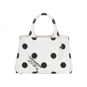 普拉达/Prada 印花帆布托特包 1BG439-2DW8-F0009-V-NRO