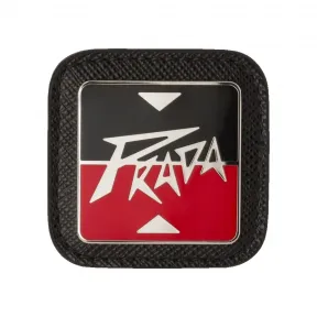 普拉达/Prada Saffiano 皮革饰边徽章 2IS057-EEZ-F068Z