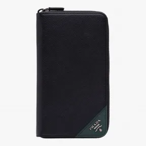 普拉达/Prada 黑色+翡翠绿  文件夹 2ML188 QME F0TG3