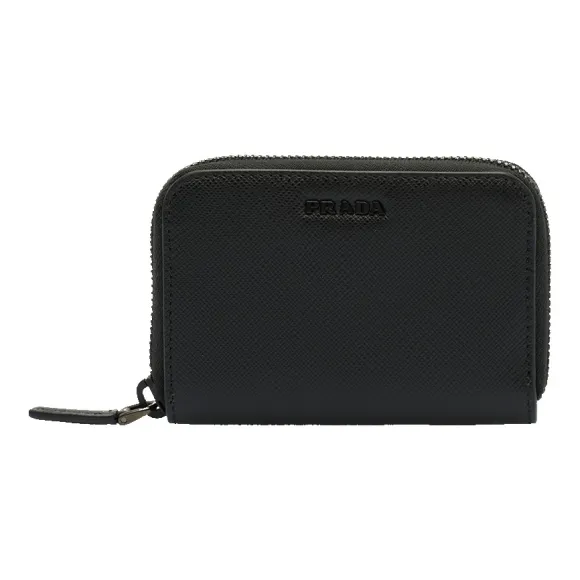 普拉达/Prada Saffiano 皮革零钱包 2MM358-ZLP-F0002