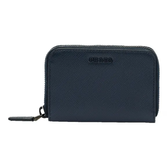 普拉达/Prada Saffiano 皮革零钱包 2MM358-ZLP-F0216