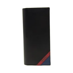 普拉达/Prada 黑色+明红色+蓝色  文件夹 2MV836 2EGO F0UDN