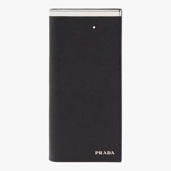 普拉达/Prada 黑色+粉雾白  文件夹 2MV836 2E3C F0N12