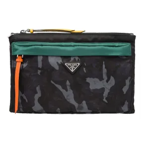 普拉达/Prada 蓝色迷彩图案  小包 2NH007 2BUM F0O81