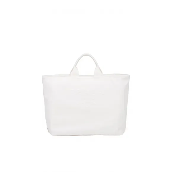 普拉达/Prada 斜纹布托特包 2VG081-2DXI-F0009-V-OOO