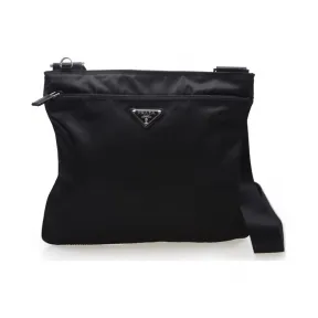 普拉达/Prada  黑色 尼龙 斜跨包 BT175Z-V44-F0002