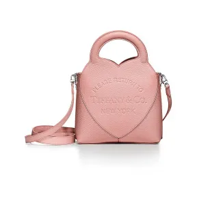 蒂芙尼/Tiffany [日本独家] Return to Tiffany™ 粉色皮革迷你托特包 72458508 