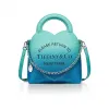 蒂芙尼/Tiffany 返回 Tiffany® 无限蓝皮革迷你托特包 GRP12594